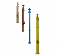 6m 8m 10m 12m Telescopic Mast Hank Crank up Tower for Vehicle Mounted