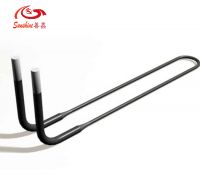 L-Shaped Electric heating molybdenum disilicide Mosi2 Heating Element with customized Sizes
