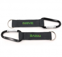 Carabiner Keychain with Strap