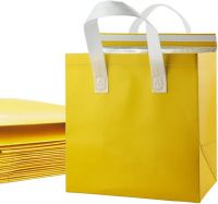 Non-woven Thermal Bag for Takeaway Disposable Commercial Milk Tea Bags Custom Printing Foldable Bag From China