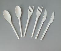 Hot Sale Eco Friendly Biodegradable PLA Disposable Plastic Knife Fork and Spoon