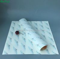 Customized Greaseproof Double-Sided 50gsm Virgin Pulp Uncoated Woodfree Paper CMYK Digital Printed Double-Sided Wrapping