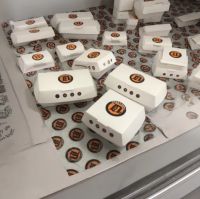 Recyclable Cardboard Bag Burger and Fries Packaging with logo Takeaway Paper Box New Design Burger Box Fast Food Burger Package From China