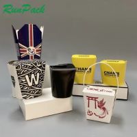 Custom Disposable Paper Box With Handle