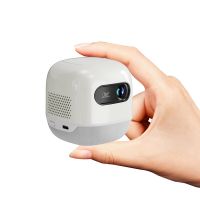 DLP mini portable projector 720p with 2.4G&5G wifi wireless for phone 4k home theater  From China