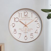 Rose Gold 12 inch Round Wall Clock From China