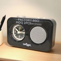 Quartz Table Clock With Speaker