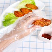 DDsafety 15+years,Polythene Household Daily Food Pharma Oil Proof Cheap High Quality Thicken PE Disposable Gloves