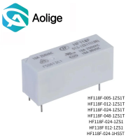 HF118F/JQX-118F 005 012 024 048-1ZS1T Hongfa Relay Set 5-pin 10A