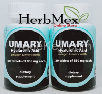 UMARY Hyaluronic Acid Supplement, 850mg, 30 Caplets
