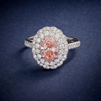 LAB-GROWN YELLOW DIAMOND &amp; DIAMOND RING(#:LGJZ016-F)