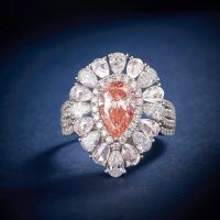 LAB-GROWN PINK DIAMOND & DIAMOND RING(#:LGJZ006-F) From Others1