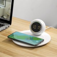 K22T 3 in 1 wireless charger with Creative clock & night light From China
