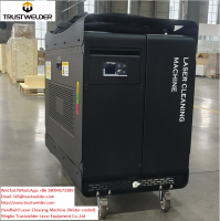 Water-cooled Handheld laser cleaning machine CW-1500W  From China