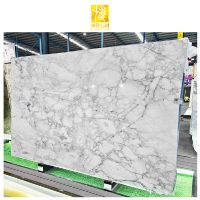 BOTON STONE Natural Stone Wall Slab Kitchen Countertop White Marble Floors Tiles