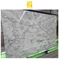 BOTON STONE Factory Price Natural Stone Wall Slab Kitchen Countertop White Marble Floors Tiles