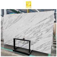 BOTON STONE Wholesale Price Modern Natural Stone Kitchen Countertop Floors Tiles White Marble Wall Slab