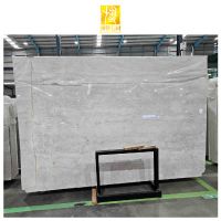 BOTON STONE Factory Price Natural Stone Kitchen Countertop Tiles Wall Slab Elegant White Marble