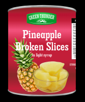 Canned Pineapple Slices/ Pieces/ Tidbits/ Broken Slices in light syrup From Vietnam