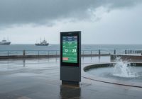 32 inch waterproof outdoor video display screen