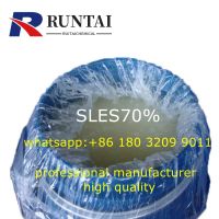 sles70%, Texapon, N70 surfactant used to make detergent CAS 68585-34-2 detergent Raw Material
