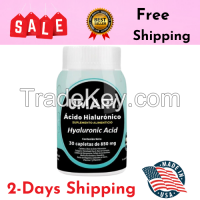 UMARY Hyaluronic Acid Supplement, 850mg, 30 Caplets