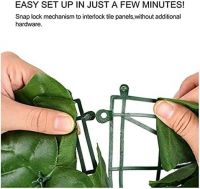Faux Ivy Privacy Fence Screen 300x100cm â UV-protected leaf panels for garden, balcony, patio, fence & outdoor dÃ©cor. Adds greenery & privacy. From UAE