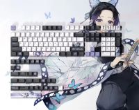 Custom Anime Keycaps Racing Green Sublimation 6.0 Snake PBT Butterfly Keycaps New Racing Green Sublimation Snake PBT Keycaps