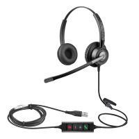 BS29 USB Wired Noise Cancelling Headphones
