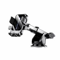 Mobile phone holder with suction cup/car air conditioning outlet hook