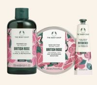 The Body Shop British Rose Body Essential Set- 1pc