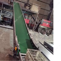 Inclined Belt Conveyor For Loading And