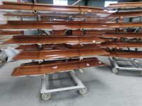 High-grade customized solid wood coffin paulownia coffin funeral supplies wholesale manufacturers