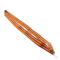 Wholesale Customized Printed Neck Medal Ribbon Lanyard for Dancing Winners