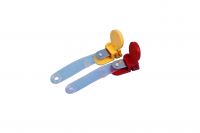 HUAFENG Brand Wholesale Badge Clip Plastics and Metals Name Tag Badge Clip Spring Buckle