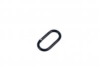 Heavy Duty Carabiner Clips Stainless Steel Spring Snap Hook Set Carbon Fiber Carabiner Non-Conductive for Live Work