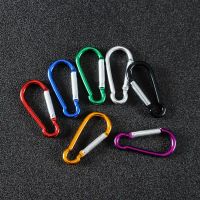 Huafeng Custom Triple Lock Rock Climbing Safety Carabiner Aerial Work Climbing Mountaineering Aluminum Carabiner