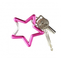 Bag Hook Phone Chain Hook Aluminum Carabiner Star Keychain Special Bag Parts & Accessories From China