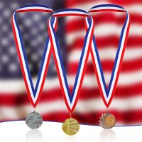 Double Sided Printed Medal Lanyard For