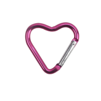 Simple Heart Shaped Keychain Multi Function Hook Daily Storage Organization Tool From China