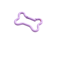 High Quality Anti Scratch Coated Metal Keychain with Household Portable Carabiner for Drawer Key Storage and Access Cards From China