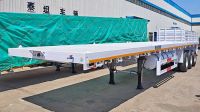 3 Axle Flatbed Trailer For Sale