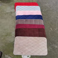 Bathroom mat, water-absorbent, anti-slip, elastic mat