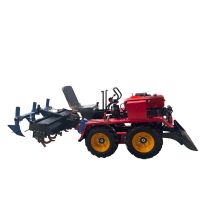 Hot Sale 25HP-50HP Small crawler diesel Garden Farm Orchard rotary cultivator tractor weeding machine