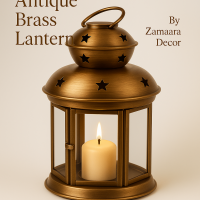 Vintage Brass Hanging Lantern For Home