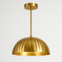 Antique Golden Brass Lantern &acirc;€“ Handmade