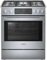 HDI8056U BOSCH 30&quot; DUAL FUEL SLIDE IN RANGE WITH EUROPEAN CONVECTION OVEN AND 11 SPECIALIZED COOKING MODES - 800 SERIES
