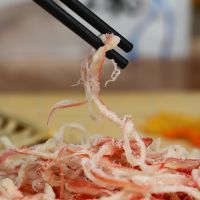 Shredded squid shredded dried squid seafood snacks healthy snacks