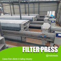 Model 2000 programmable energy saving and high efficiency Membrane filter press