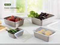Plastic Food Freezer Container Series 4